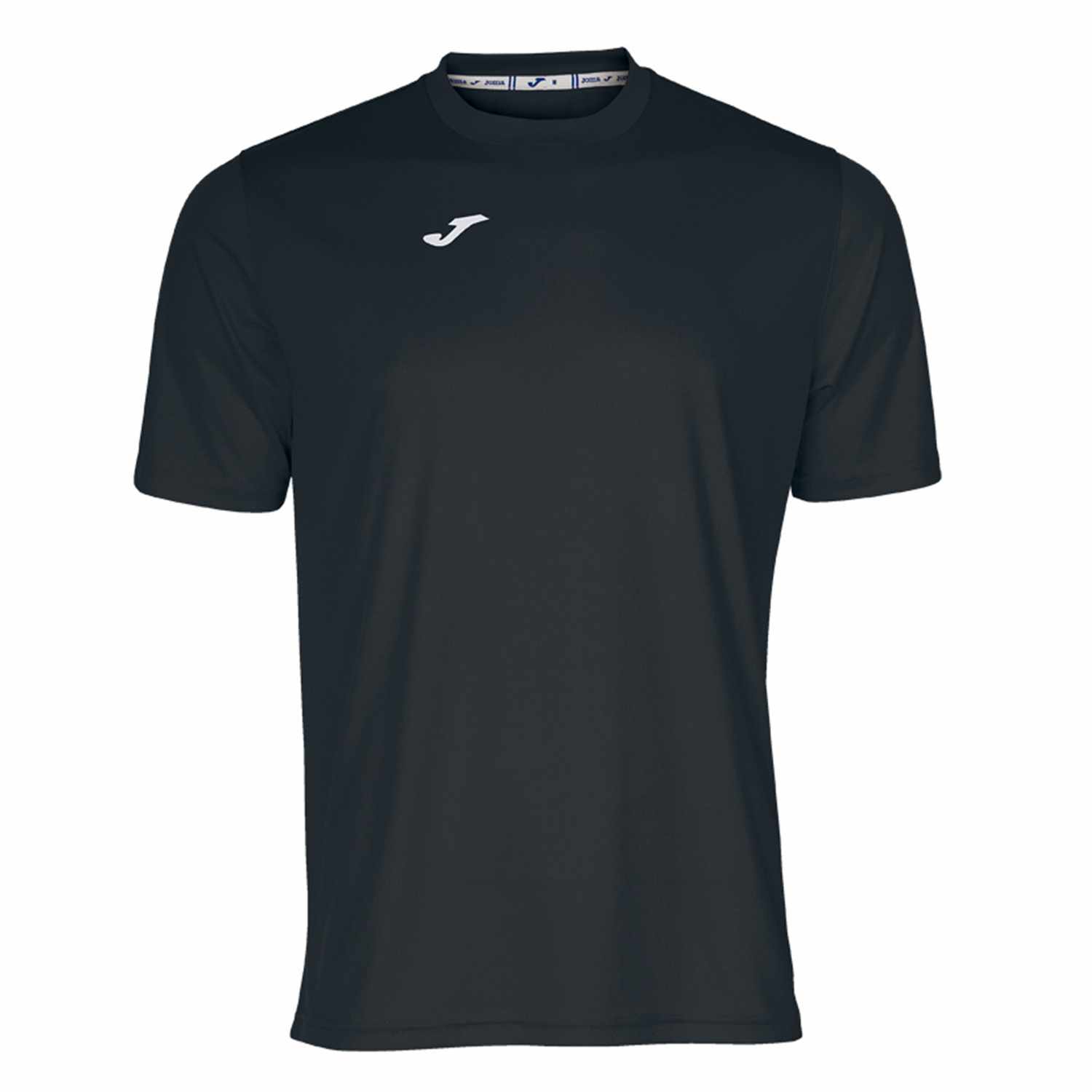 T-SHIRT COMBI BLACK S/S