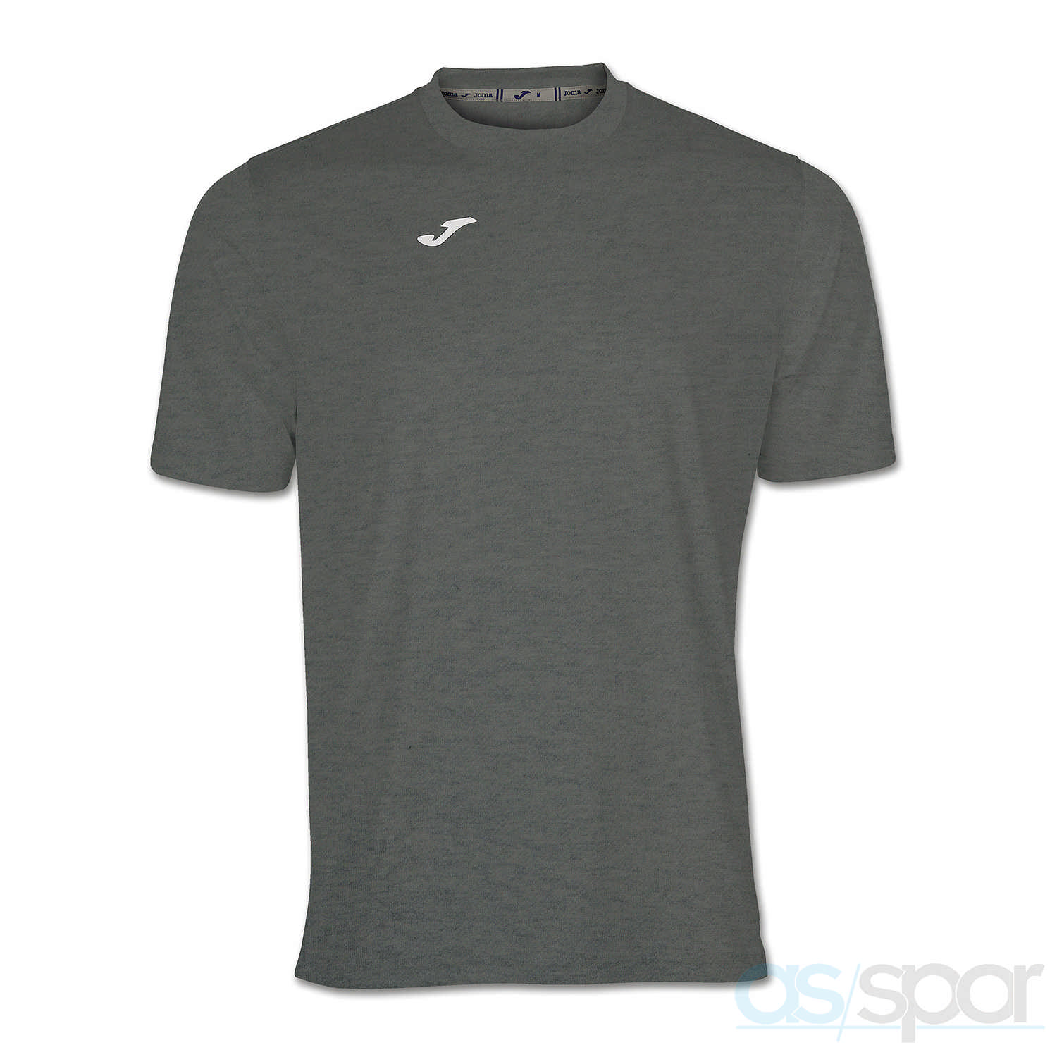 T-SHIRT COMBI DARK MELANGE S/S