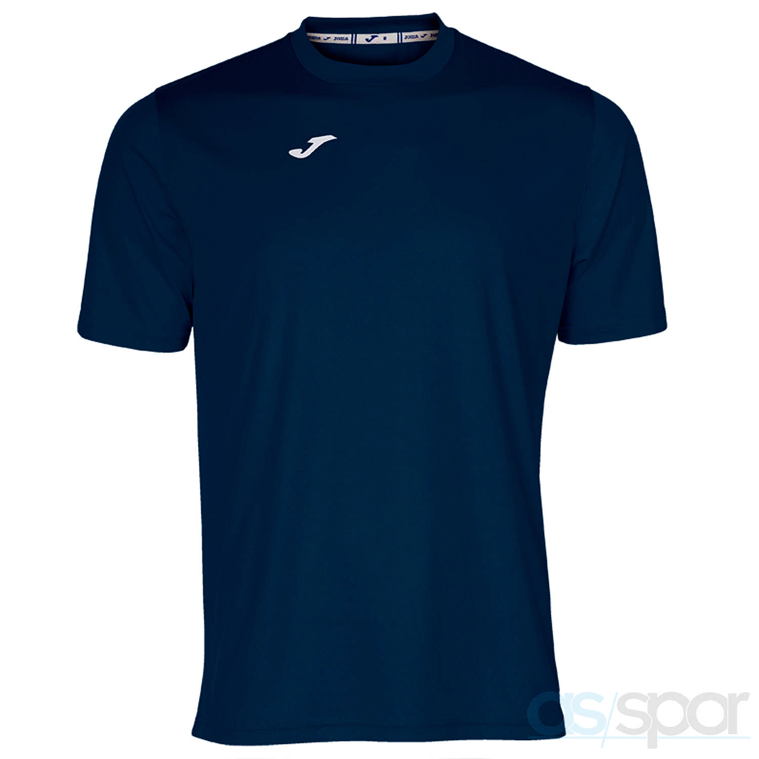 T-SHIRT COMBI DARK NAVY S/S