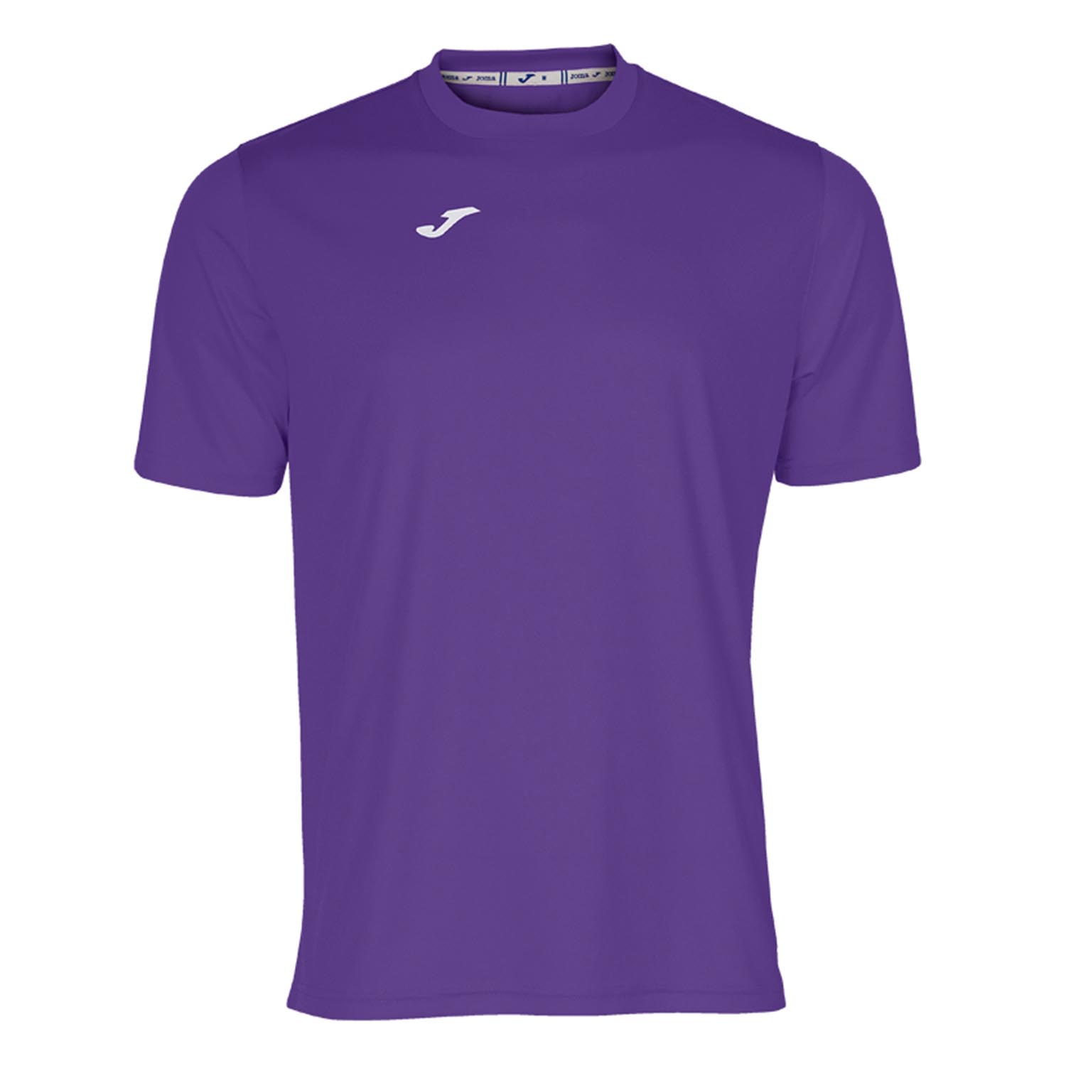 T-SHIRT COMBI PURPLE S/S
