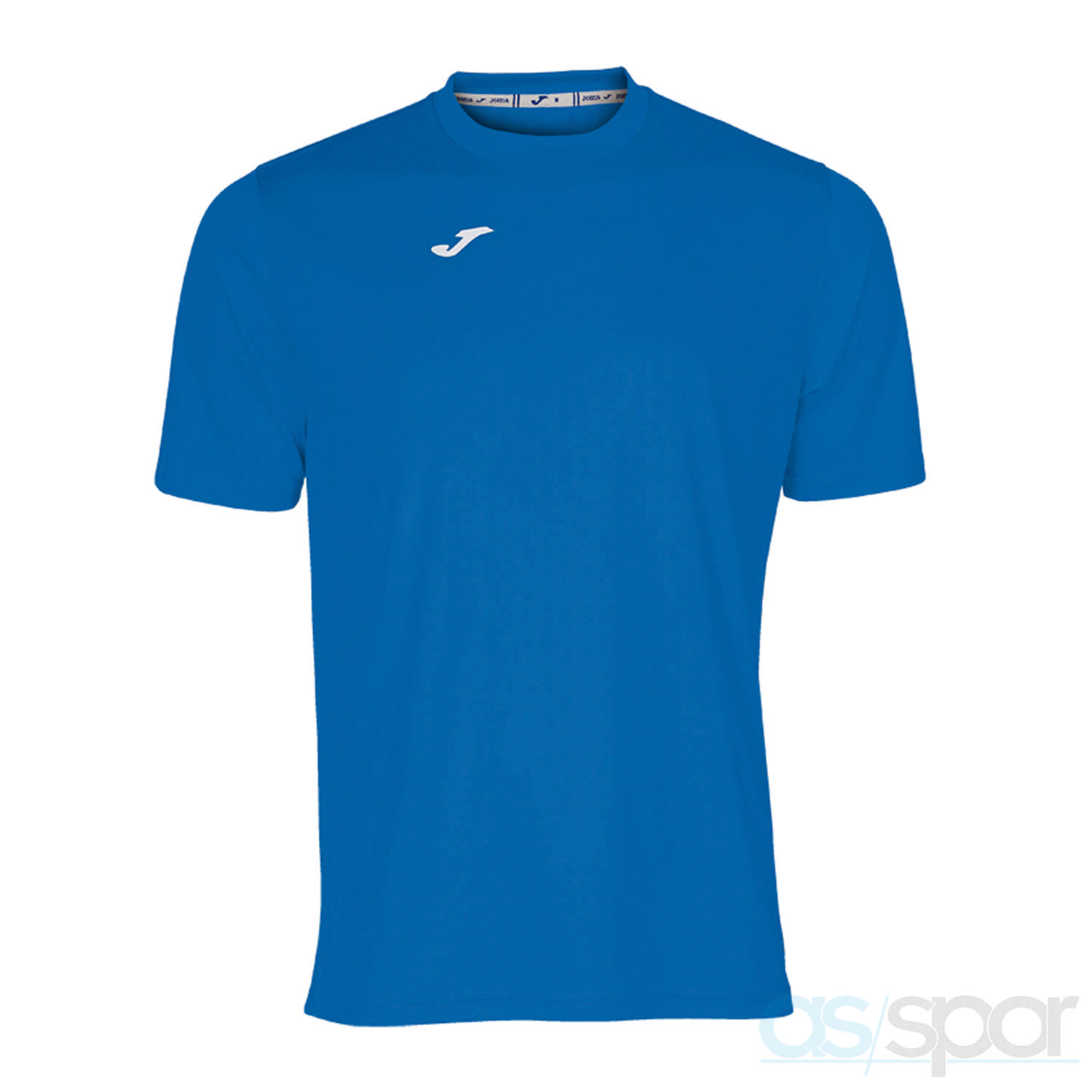 T-SHIRT COMBI ROYAL S/S