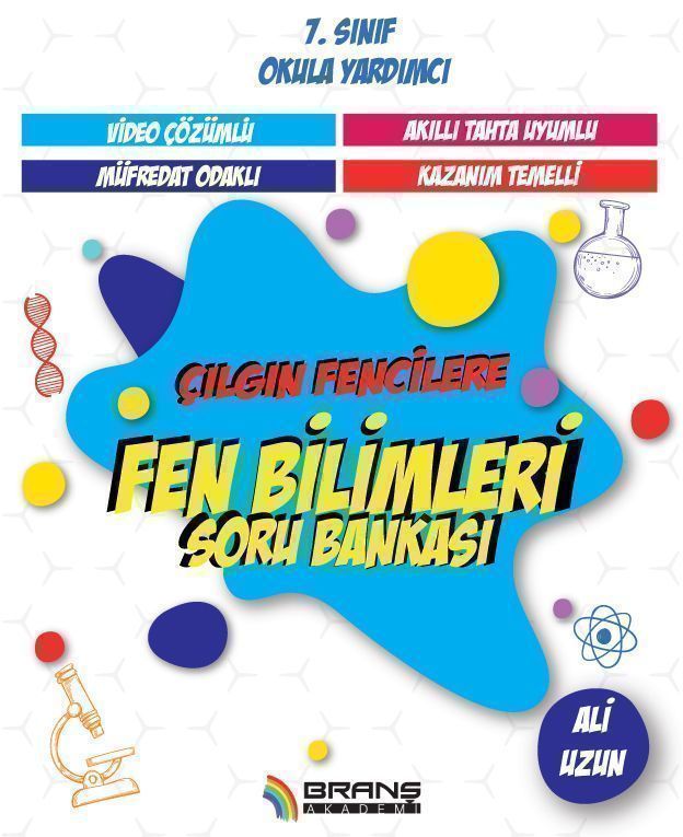 Branş Akademi 7. Sınıf Çılgın Fencilere Fen Bilimleri Soru Bankası ...