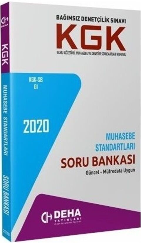 2020 Bagimsiz Denetcilik Kgk Denetim Konu Anlatimli Deha Yayinlari 9786054558353