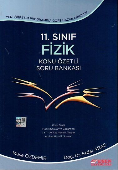 Esen Yayınları 11. Sınıf Fizik Konu Özetli Soru Bankası,Kitapİşler