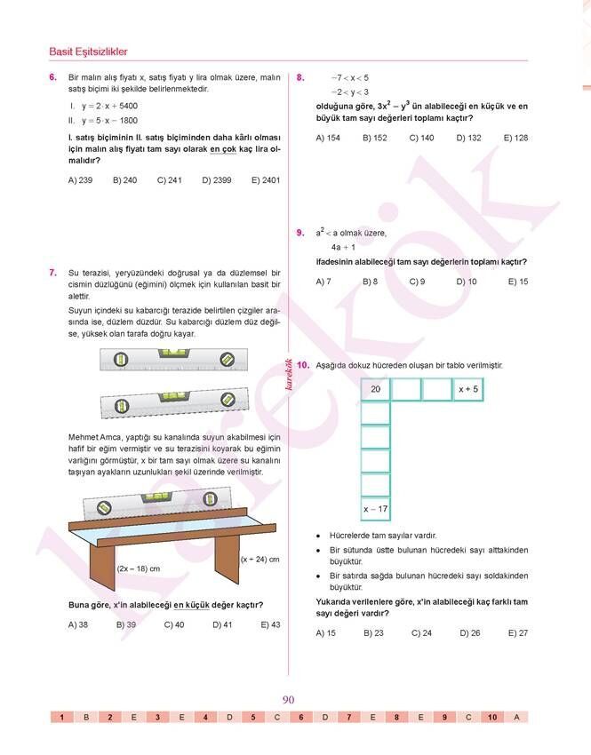 Karekök Yayınları TYT Matematik Soru Bankası,Kitapiste.com İşimiz ...