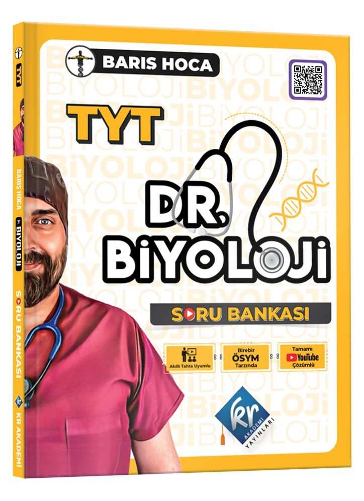 KR Akademi Barış Hoca TYT Dr. Biyoloji Soru Bankası,Kitapiste.com ...