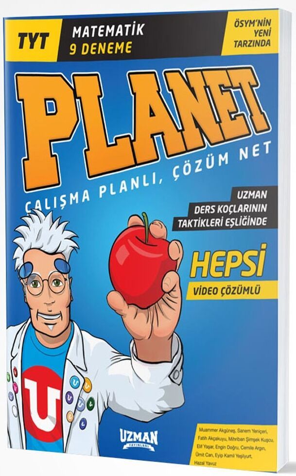 uzman yayinlari tyt matematik planet 9 deneme kitapiste com isimiz gucumuz kitap