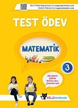 Sadık Uygun Proje Yayınları 3. Sınıf Matematik Test Ödev,Kitapiste.com ...