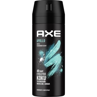  Axe Apollo Erkekler Için Vücut Spreyi 150 ml