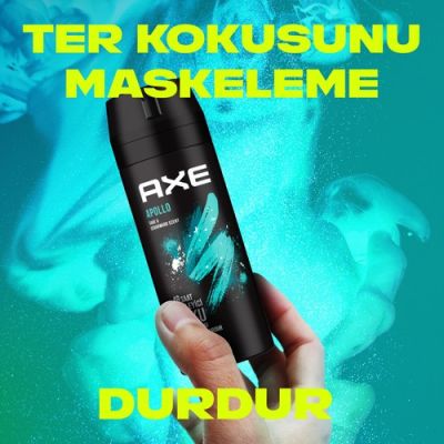  Axe Apollo Erkekler Için Vücut Spreyi 150 ml