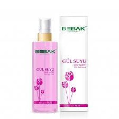 Bebak Gül Suyu Sprey Kutulu 160 ml