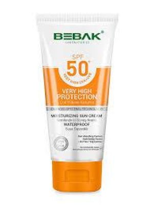 Bebak Nemlendirici Güneş Kremi 50 Spf 75 ml Tüp