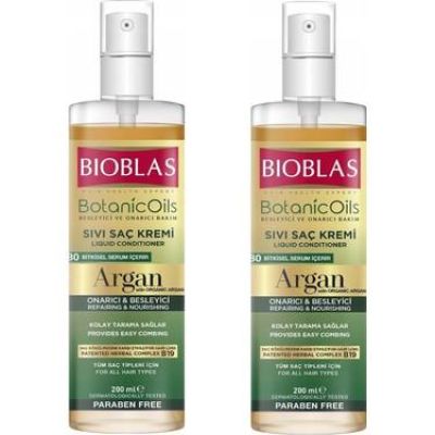 Bioblas Argan Sıvı Saç Kremi 2 Li