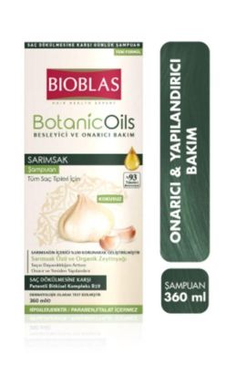 Bioblas Botanic Oils Sarımsak Şampuanı 360 ml - Kokusuz