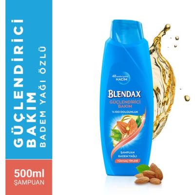  Blendax Badem Yağı Özlü Şampuan 500 ml