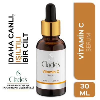 Clades C Vitamini Cilt Tonu Düzenleyici Serum 30 ml