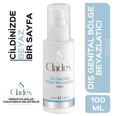 Clades Dış Genital Bölge Beyazlatıcı Krem 100 ml