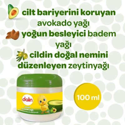  Dalin Avokado Yağlı Vazelin 100 gr