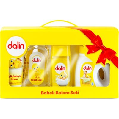 Dalin Bebek Bakım Hediye Seti Likit Pudralı 8690605072643