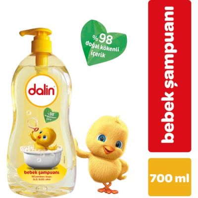  Dalin Şampuan 700 Ml %98 Organik Içerik