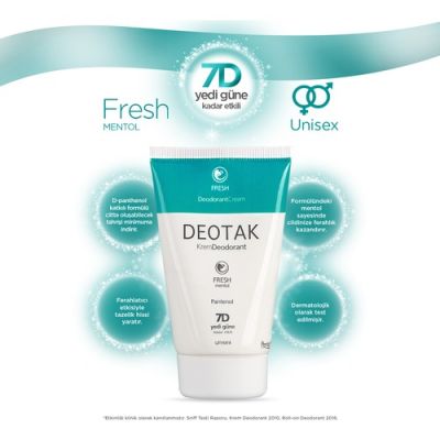  Deotak Deo Krem 35ml Fresh