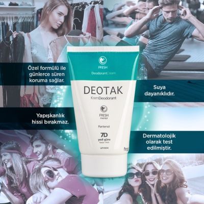  Deotak Deo Krem 35ml Fresh