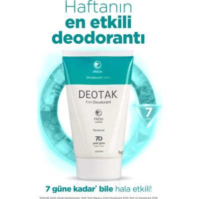  Deotak Deo Krem 35ml Fresh