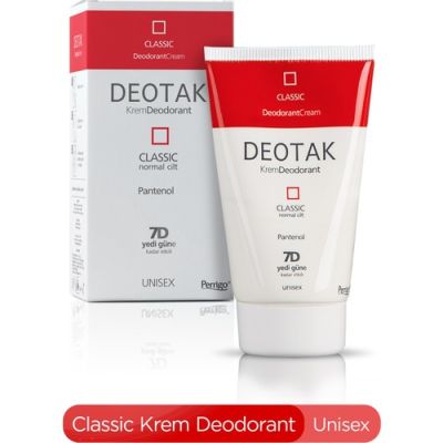 Deotak Normal Ciltler Için Klasik Krem Deodorant 35ml