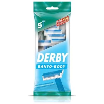 Derby Tıraş Bıçağı 5'li Poşet Banyo