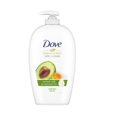 Dove Avokado Yağı ve Kalendula Özü Nemlendirici Sıvı Sabun 450 ml