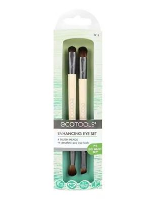  Ecotools Eye Enhancing Duo Brush 2li Göz Fırçası Ec-1217