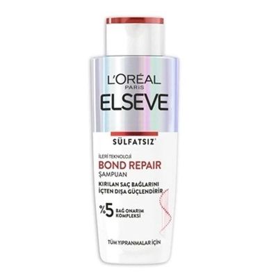 Elseve Bond Repair Tüm Yıpranmalar Için Saç Bağlarını Güçlendirici Şampuan 200ml