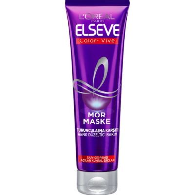  ELSEVE Color-vive Purple Maske Silver Mor Maske 150 ml