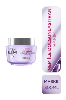 Elseve Hydra hyaluronic 72 Saat Nem Ile Dolgunlaştıran Maske 300ml LORELS059149