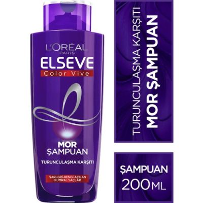 ELSEVE Turunculaşma Karşıtı Mor Şampuan 200 ml