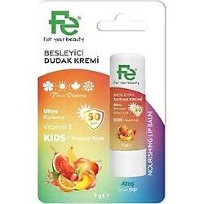 Fe Tropikal Çocuk Dudak Kremi 5 Gr