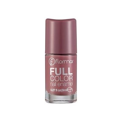 FLORMAR FULL COLOR NAIL ENAMEL FC62 BERRY BROWN