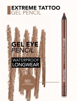 Flormar Işıltılı Kalıcı Göz Kalemi  Extreme Tattoo Gel Pencil