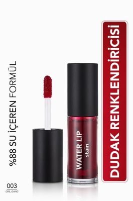 Flormar Kalıcı Mat Dudak Tint'i Mor Water Lip Stain 003