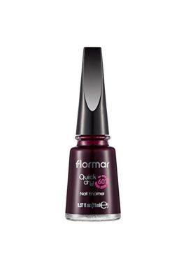 Flormar Oje - Quick Dry Nail Enamel Qd21 Blackstar Red