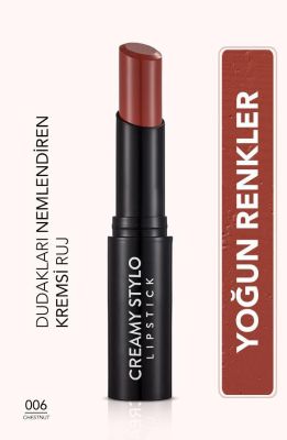 Flormar Yarı Parlak Stick Ruj Creamy Stylo Lipstick 006