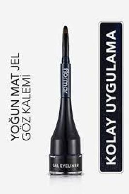 Flormar Yoğun Pigmentli Mat Jel Eyeliner -Gel Eyeliner-02 Oceanblue