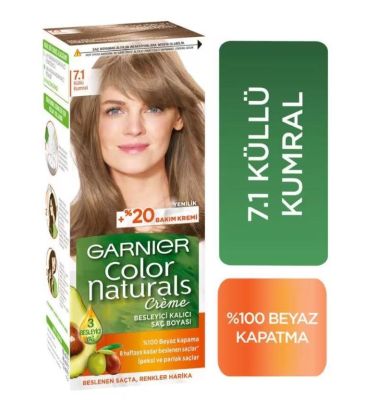 Garnier Color Naturals Saç Boyası 7-1 Küllü Kumral