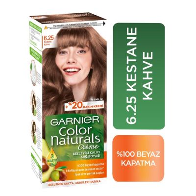 Garnier Color Naturals Saç Boyası 6.25 Kestane Kahve