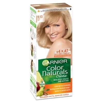 Garnier Color Naturals Saç Boyası 9.13 Açık Küllü Sarı