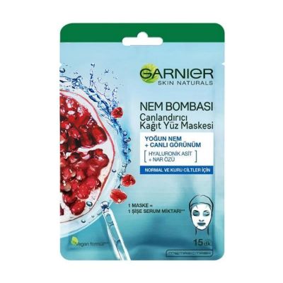 Garnier Nem Bombası Kağıt Maske Canlandırıcı