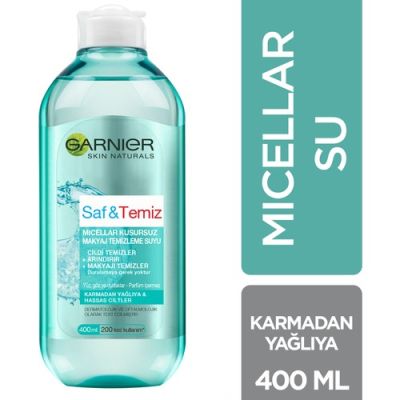 Garnier Saf & Temiz Kusursuz Makyaj Temizleme Suyu 400 ml