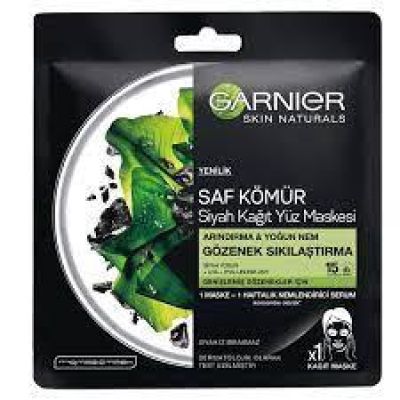 Garnier Skin Naturals Gözenek Sıkılaştırma Siyah Kağıt Maske 28 Gr