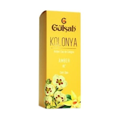 Gülşah Kolonya Amber Cam Şişe 250ml