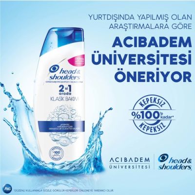  Head&Shoulders Head & Shoulders 2'si 1 Arada Kepek Karşıtı Şampuan İpeksi Yumuşaklık 350 ml